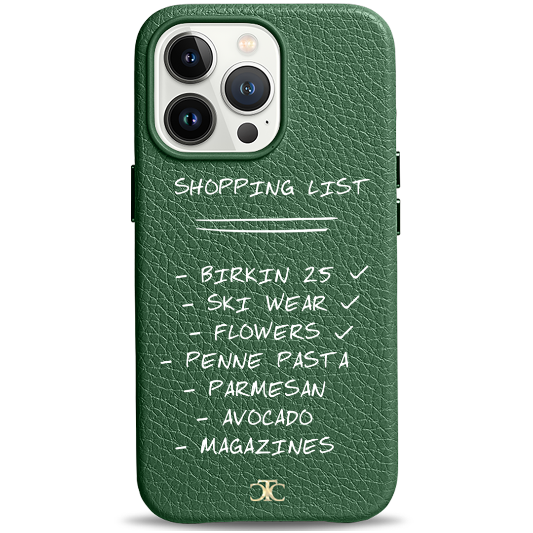 Shopping List Case - iPhone 13 Pro (8648065974618) (8652734824794)