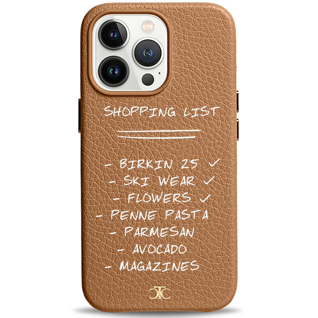 Shopping List Case - iPhone 13 Pro (8648065974618) (8652737347930)